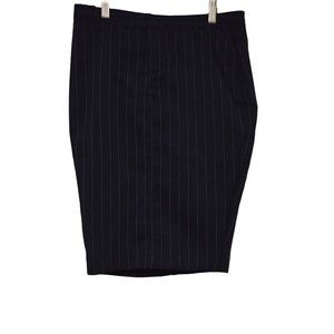 Vintage Black Wiggle Skirt NWT Jr S Pin Stripe RUE 21